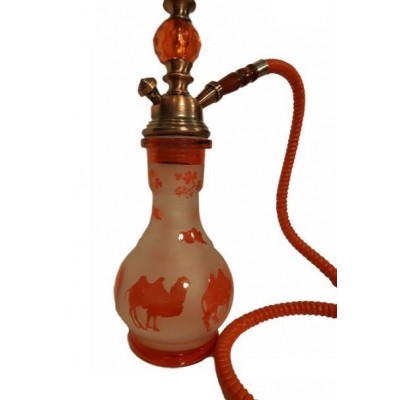 Narghilea rosie (H 50 cm)