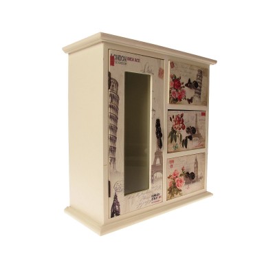 Cutie bijuterii YUMA cu usita si sertare