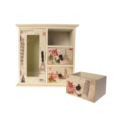 Cutie bijuterii YUMA cu usita si sertare