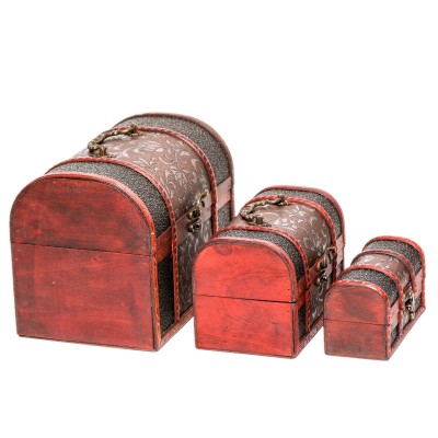 Cufar decorativ BASAM, set 3 bucati