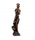 Statueta decorativa ''Doamna cu flaut''