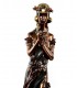 Statueta decorativa ''Doamna cu flaut''