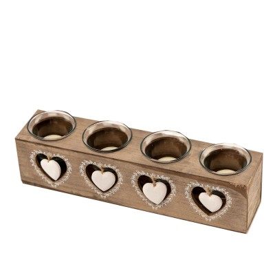 Suport lumanari ' 4 inimioare'