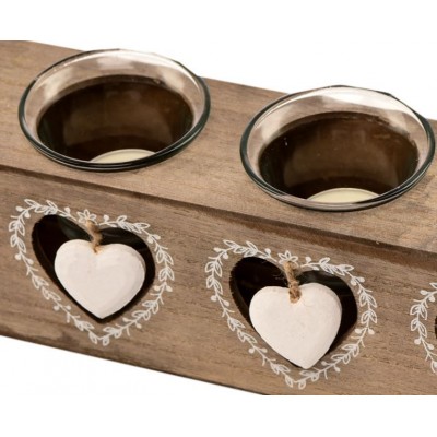 Suport lumanari ' 4 inimioare'