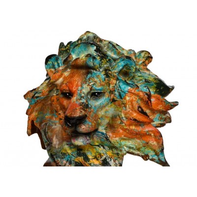 Statueta Leul 'colorat' I