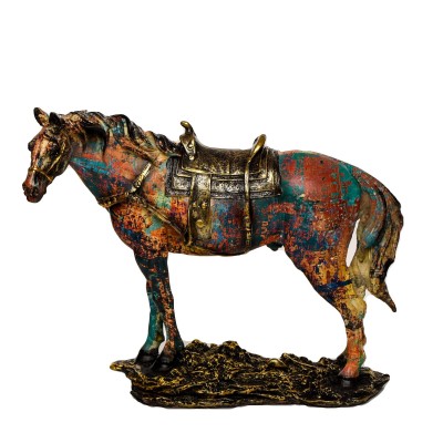 Statueta calul 'colorat'