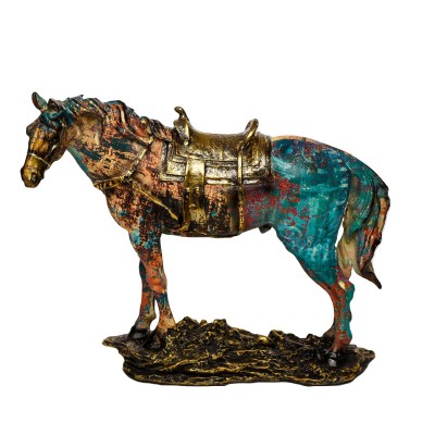 Statueta calul 'colorat'