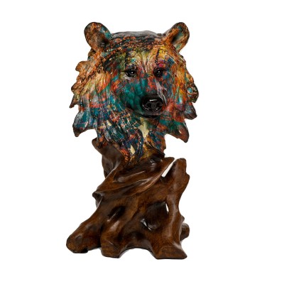 Statueta ursul 'colorat' II