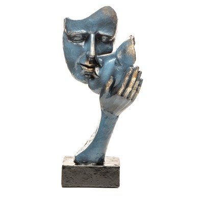 Statueta 'Blue faces'