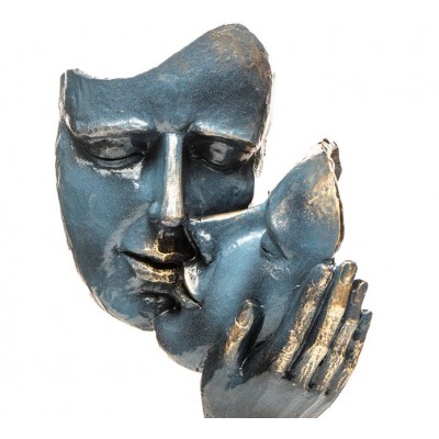 Statueta 'Blue faces'