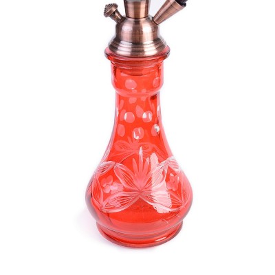 Narghilea rosie (H 57 cm)