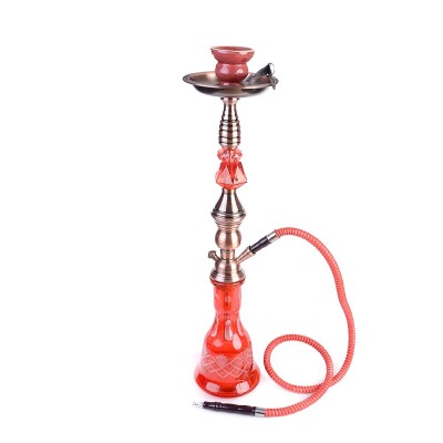 Narghilea rosie (H 57 cm)